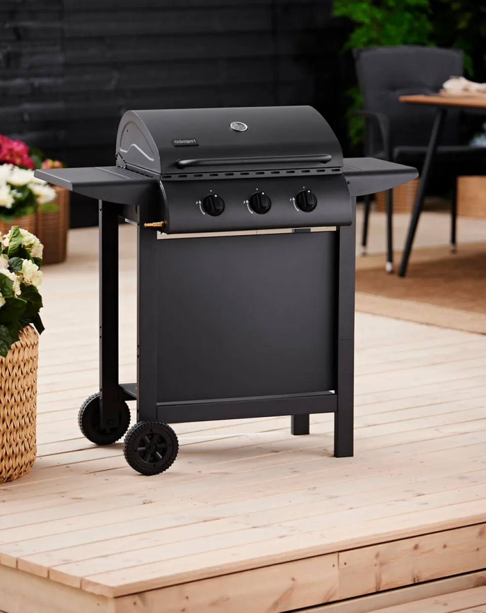 Gasolgrill 3 brännare 8,4 kW Grillexpert