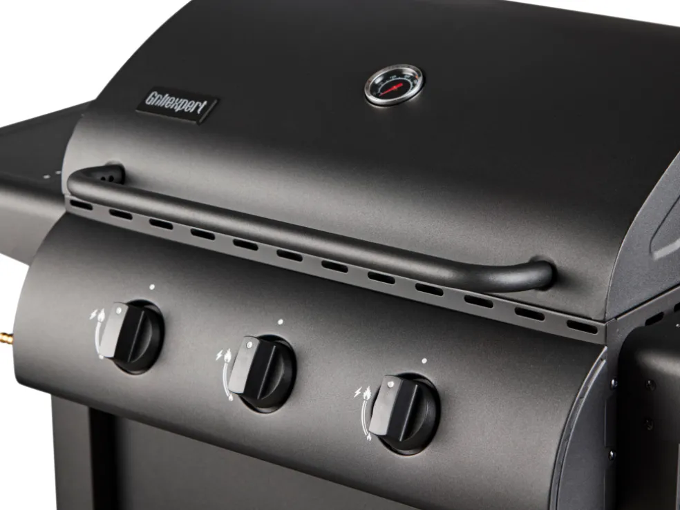 Gasolgrill 3 brännare 8,4 kW Grillexpert