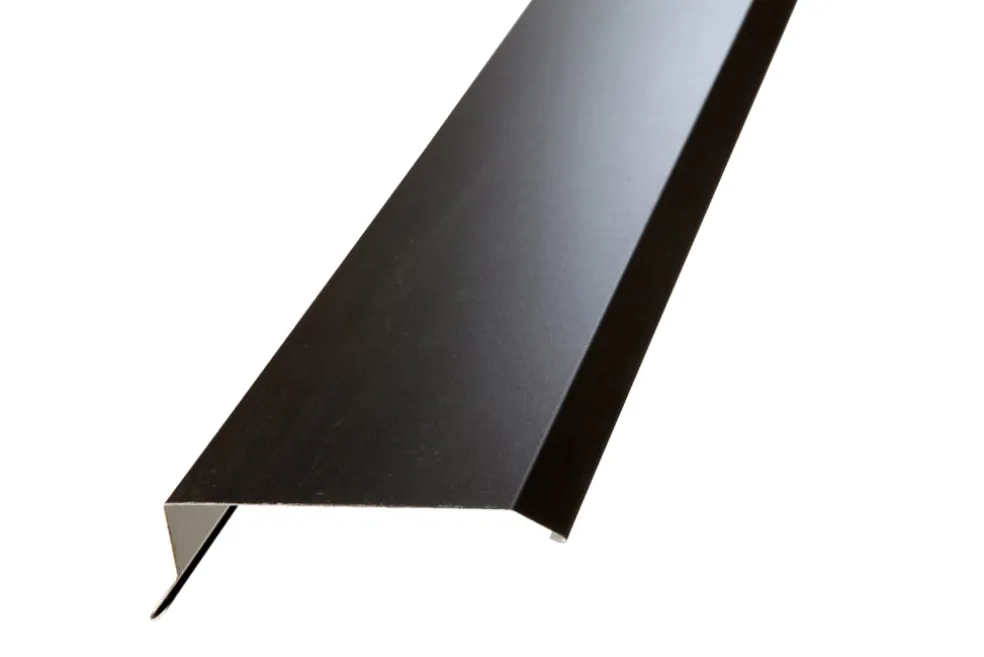 Gavelbeslag Svart 80 x 2000 mm