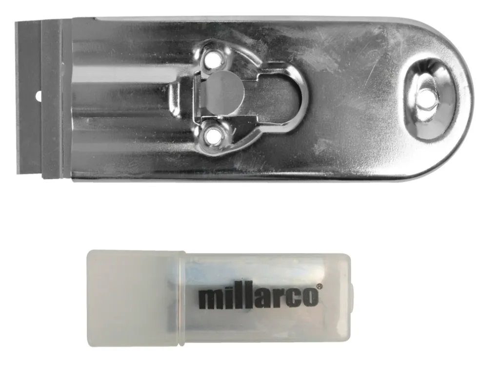 Glasskrapa m/5 st blad Millarco