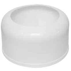 Golvhuv t/WC-stol Vit Ø107 mm Faluplast