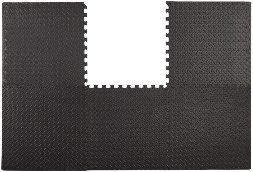 Golvplattor Stötabsorberande 61 x 61 cm 6-pack Probuilder