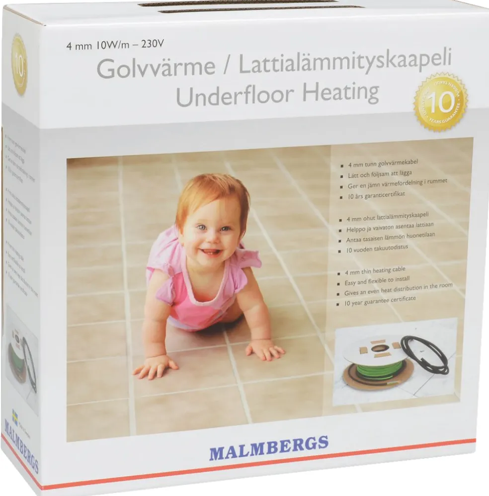 Golvvärmeset 200W 20 m