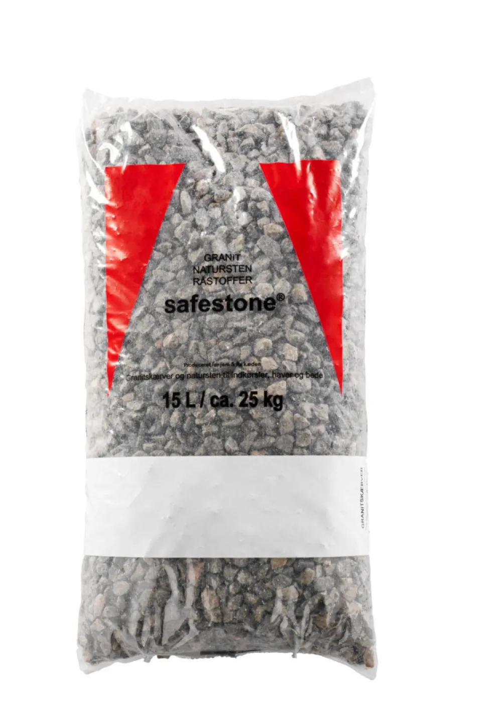 Granitsten Grå 15 L Safestone