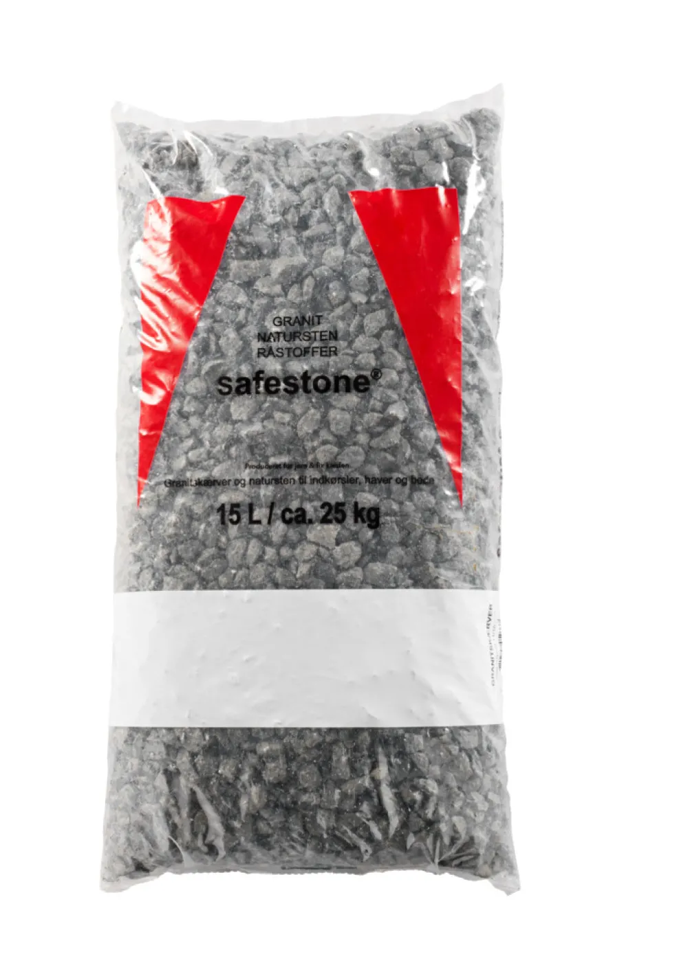 Granitsten Svart 15 L Safestone