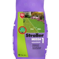 Gräsgödsel Stroller+ Mossa 14 kg