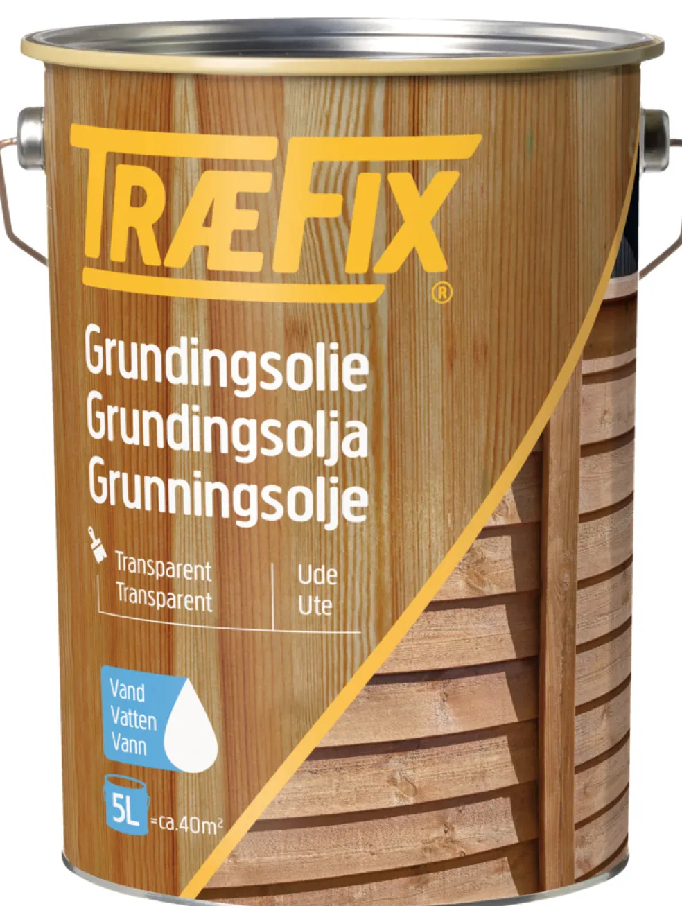 Grundolja Klar 5 L Træfix