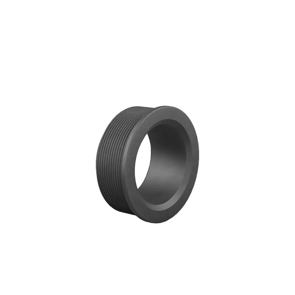 Gumminippel Svart Ø50/40 mm Purus