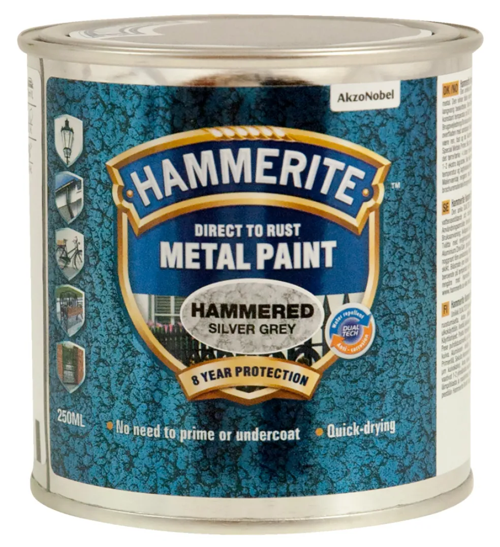 Hammarlack Silver 250 ml Hammerite