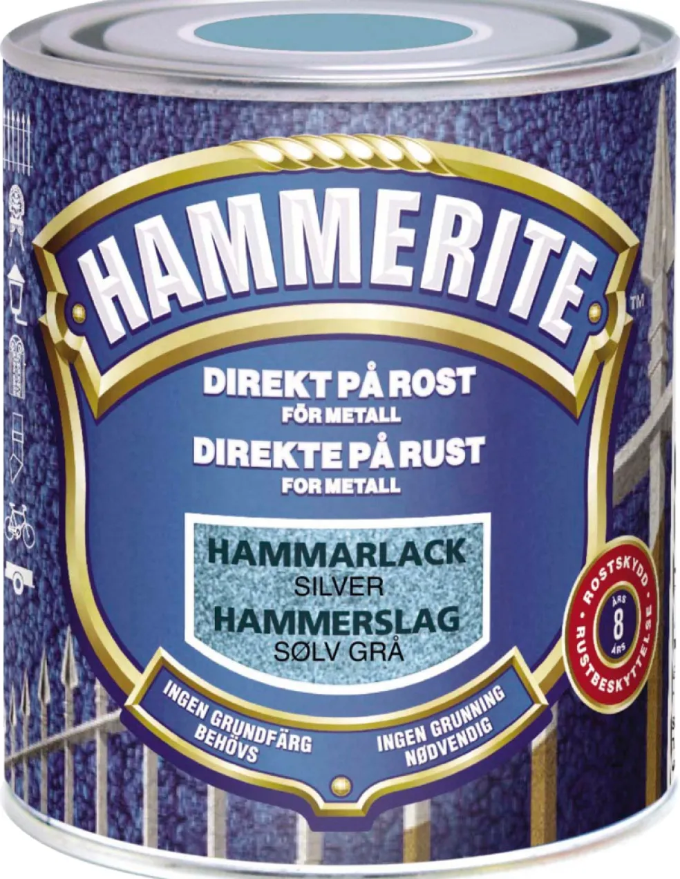 Hammarlack Silver 750 ml Hammerite