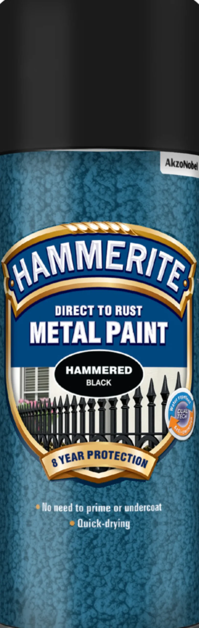 Hammarlack Spray Svart 400 ml Hammerite