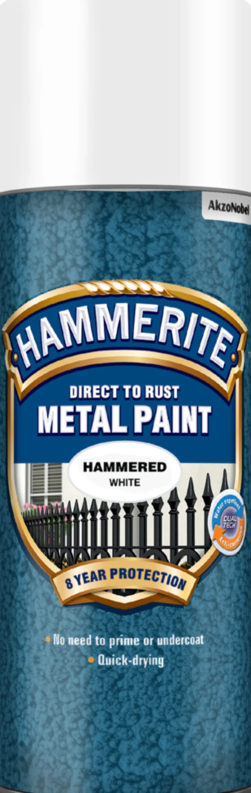Hammarlack Spray Vit 400 ml Hammerite
