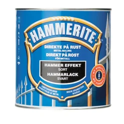Hammarlack Svart 750 ml Hammerite