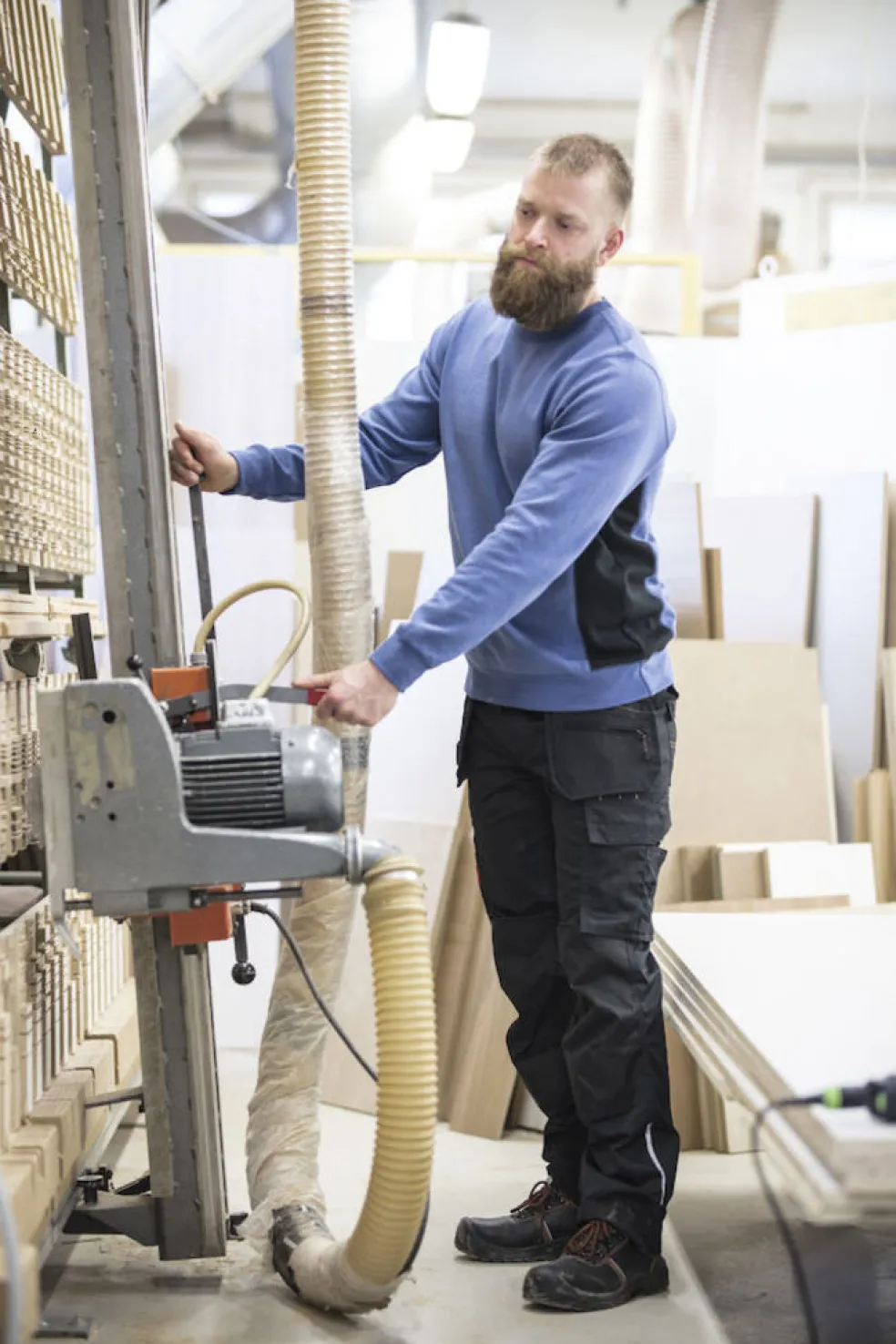 Hantverksbyxa Svart Strl. C54 Jobman Workwear