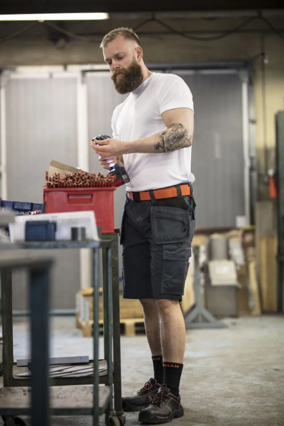 Hantverksshorts Svart Jobman Workwear