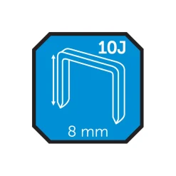Häftklammer 10J 8 mm 1000-pack Probuilder