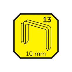 Häftklammer No13 10 mm 1000-pack Probuilder