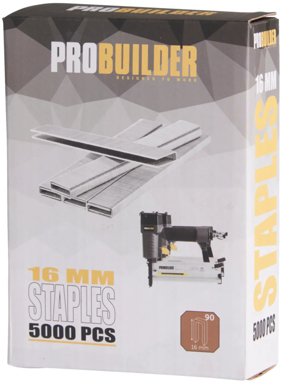 Häftklammer NO90 5,8 x 16 mm 5000-pack Probuilder