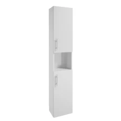Högskåp Basic 155 cm Vit REN