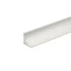 Hålkälslist Alu Matt 15 x 15 mm - 2,5 m