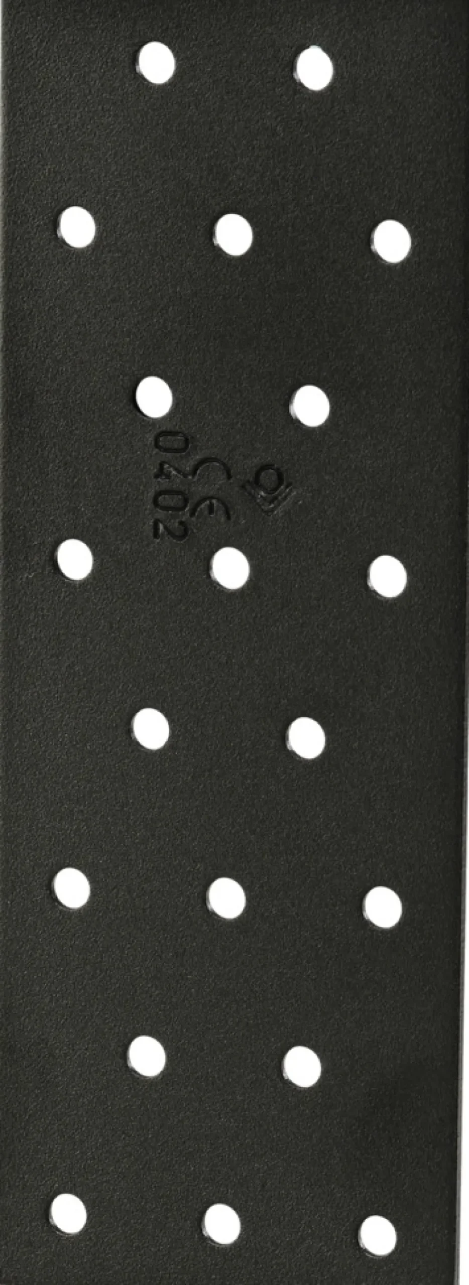 Hålplatta Svart 160 x 60 x 2 mm Heco