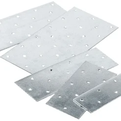Hålplatta Varmförzinkad 40 x 160 x 2 mm Heco
