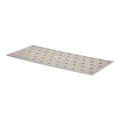 Hålplatta Varmförzinkad 140 x 60 x 1,5 mm 25-pack Heco