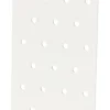 Hålplatta Vit 200 x 80 x 2 mm Heco