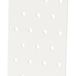 Hålplatta Vit 200 x 80 x 2 mm Heco