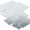 Hålplatta Varmförzinkad 40 x 120 x 2 mm Heco
