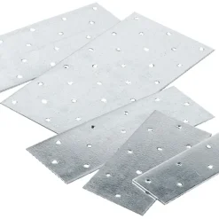 Hålplatta Varmförzinkad 40 x 120 x 2 mm Heco