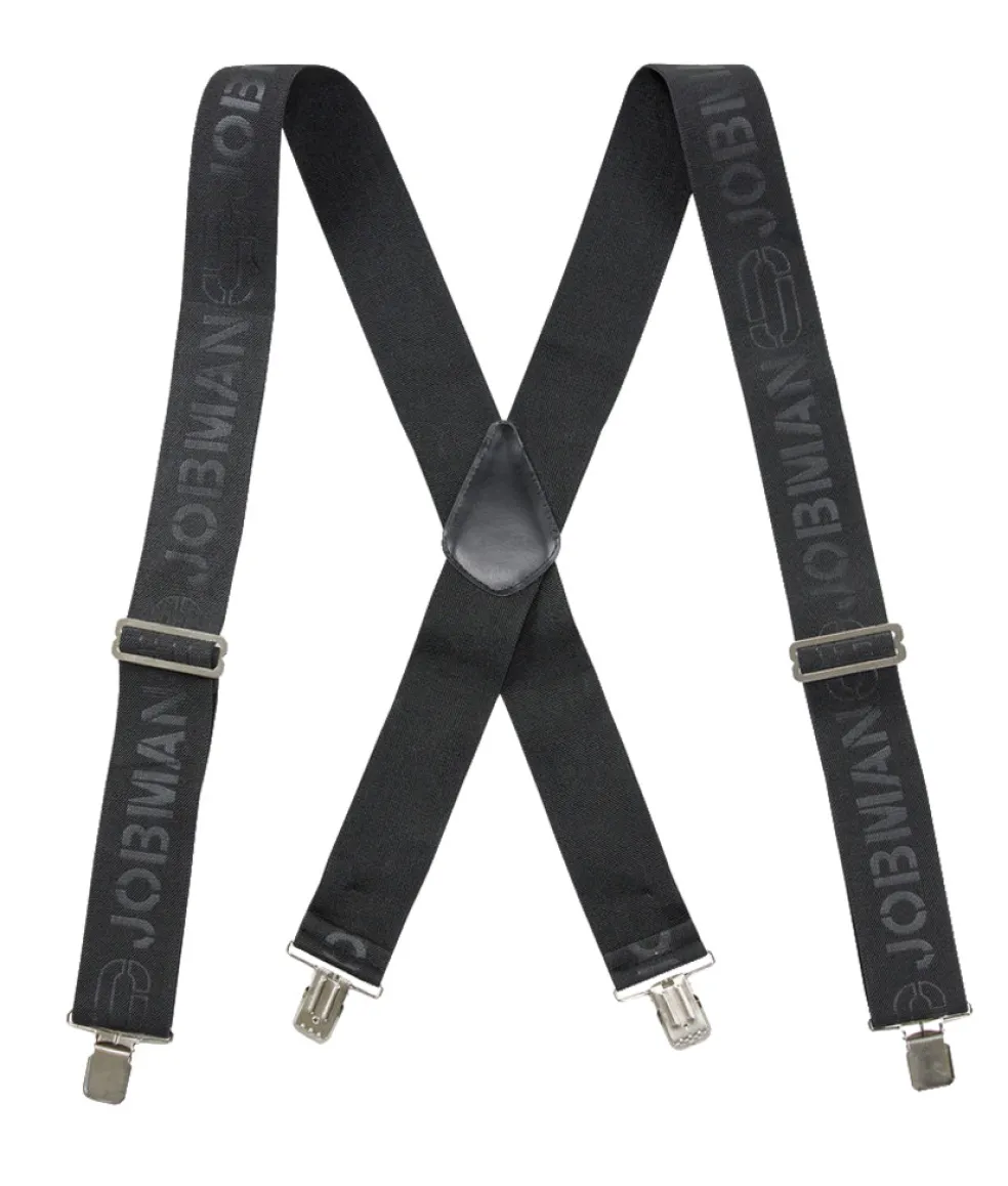Hängslen No Scratch Svart Jobman Workwear