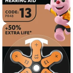 Hörapparatsbatteri DA13 6-pack Duracell
