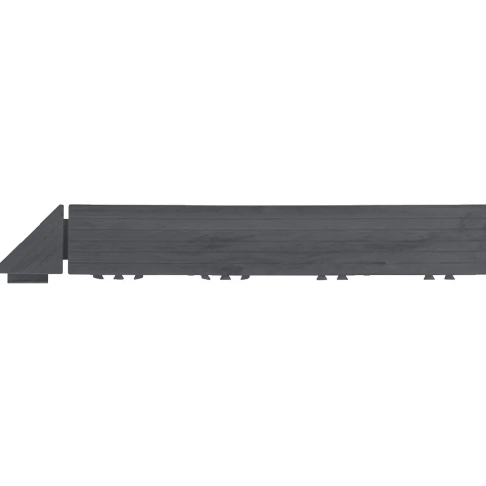 Hörnlist Woodlook Mörkgrå 2-pack Hestra