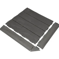 Hörnlist Woodlook Mörkgrå 2-pack Hestra