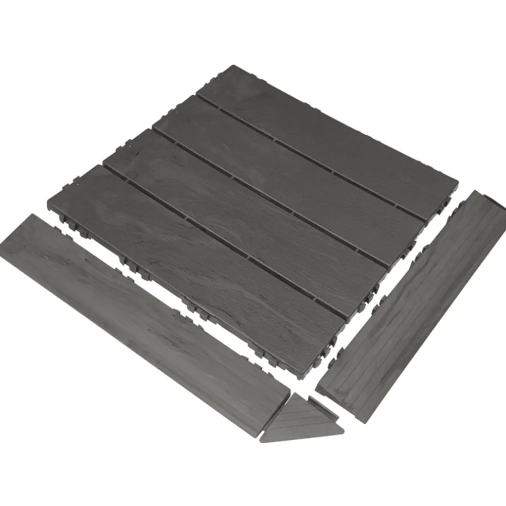 Hörnlist Woodlook Mörkgrå 2-pack Hestra