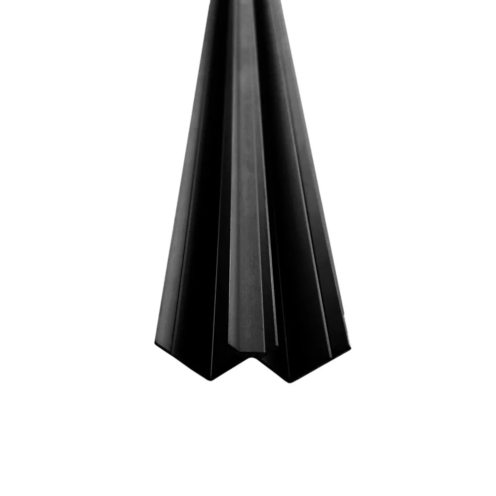 Hörnlist Invändig 600 mm Svart Kitchenline