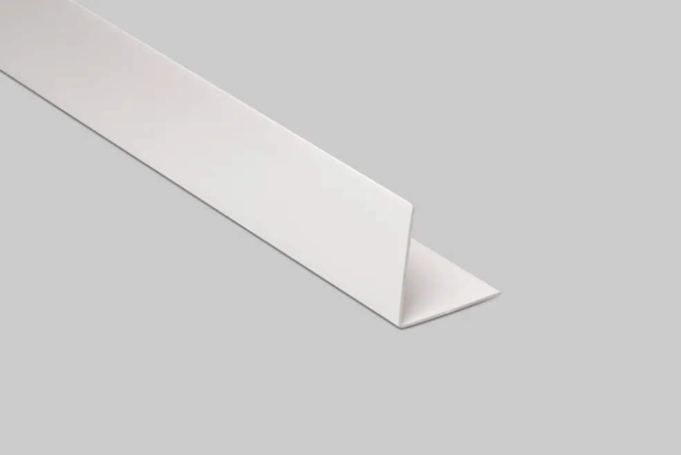Hörnlist PVC Vit 40 x 40 mm - 2,5 m Primo