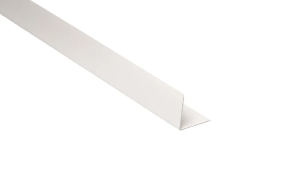 Hörnlist PVC Vit 30 x 30 mm - 2,5 m Primo