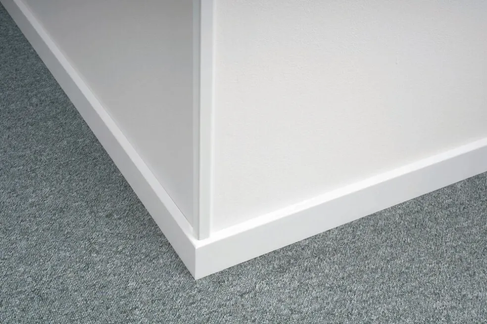 Hörnlist PVC Vit 31 x 31 mm - 2,5 m Primo