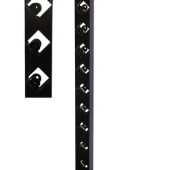 Hörnstolpe Tallkobben Svart 1480 mm Steel Design