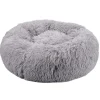 Hund-/Kattbädd Donut Ljusgrå Ø60 cm Petzone