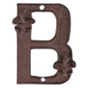 Husbokstav B Gjutjärn 12 cm