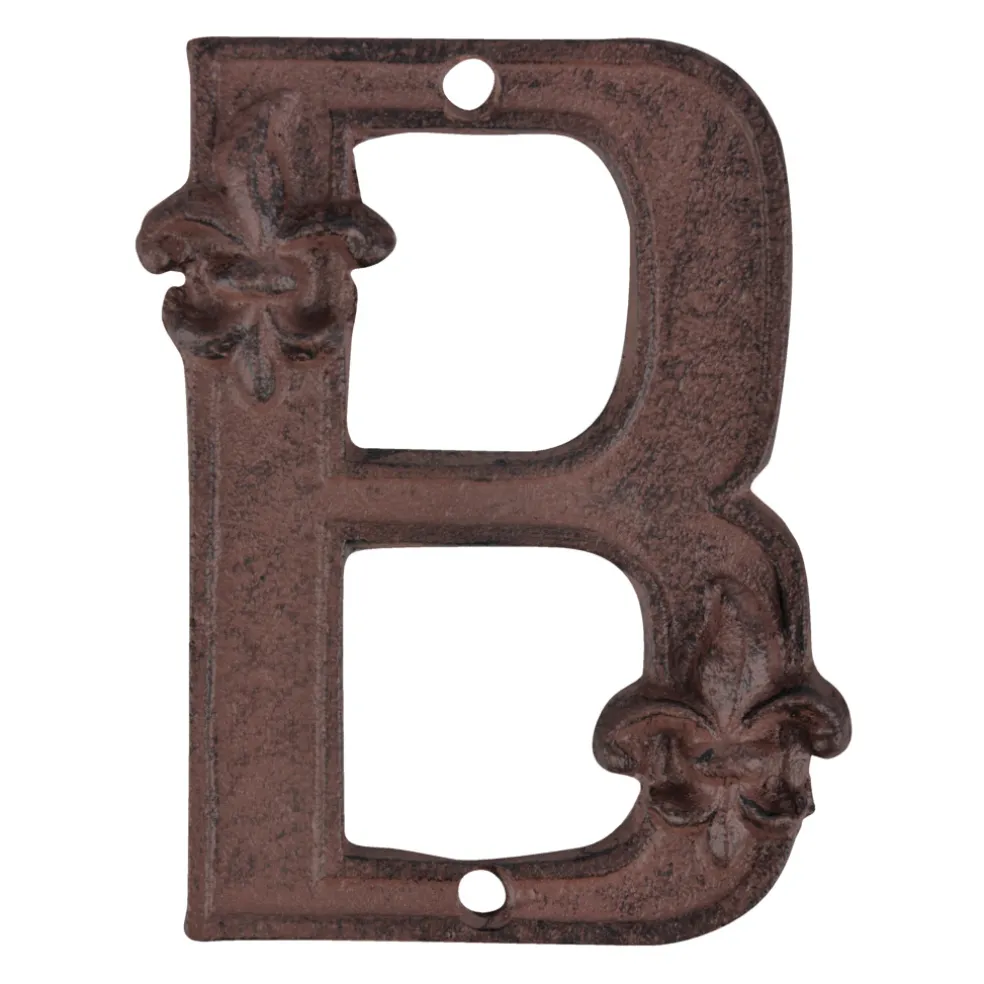 Husbokstav B Gjutjärn 12 cm