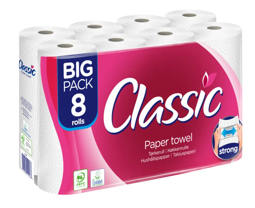 Hushållspapper 8-pack Classic