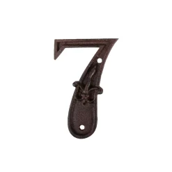 Husnummer 7 Gjutjärn 12 cm