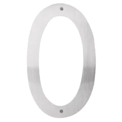 Husnummer 0 Rostfritt stål 40 cm