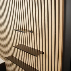 Hylla Akustikpanel Svart 40 cm Home>it