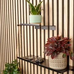 Hylla Akustikpanel Svart 40 cm Home>it
