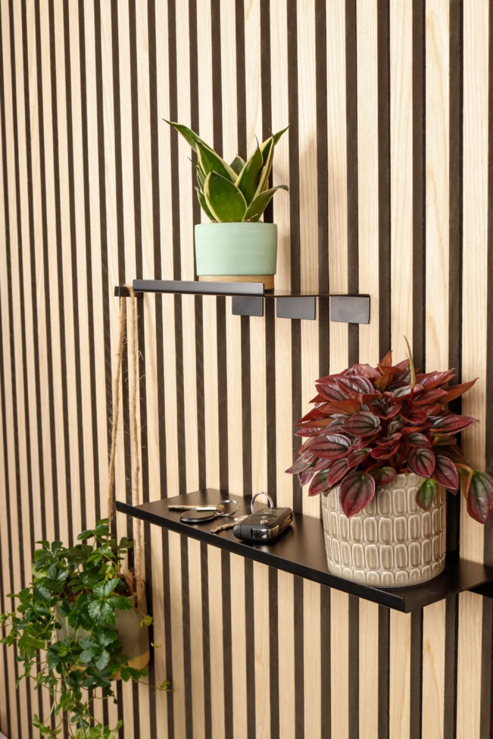 Hylla Akustikpanel Svart 40 cm Home>it